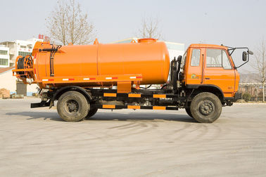 266 PK-Vrachtwagens 6 van de de Verwijderingsvrachtwagen van het Wielenafval Oranje de Tanklichaam 330m ³ van de Rioleringszuiging