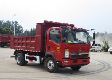 Vrachtwagen van de de Vrachtwagensinotruk 4×2 120HP Stortplaats van de weerbestendigheids de Op zwaar werk berekende Stortplaats