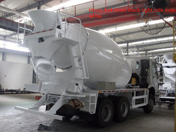 Witte de Concrete Mixervrachtwagen van Howo 6x4 Howo, de Tank van het Concrete Mixerwater