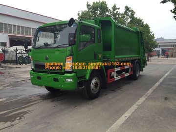 4x2 6001 - 10000L-van de de Vrachtwagenvrachtwagen van de Huisvuilpers Dieseltype Voor speciale doeleinden
