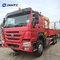 Howo 6x4 Straight Arm Crane Truck 10 Wheels 340hp Cargo Met Crane Truck