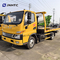 Howo 4*2 3-5 ton flatbed lichte duty wrecker sleepwagen met goedkope prijs te koop