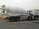 de Vrachtwagen Concrete Mixer 8x4 10cbm van 266-371hp Euro2 Euro3 HOWO A7 in Rode Witte Kleur