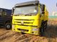 Gele Kleur 10 Vrachtwagen van de de Vrachtwagenssinotruk HOWO 371HP 6X4 Kipper van de Banden de Grote Stortplaats