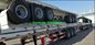 Flatbed Containerlading 1200R20 40 Voet Semi Aanhangwagen