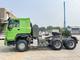420hp Euro2 LHD Sinotruk Howo 10 de Vrachtwagen van de Wieltractor 50 Ton