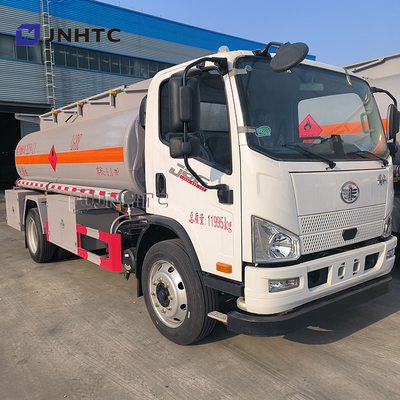 FAW 5000 liter Lichte Dieselolie Transporter Capaciteit Brandstoftank Tanker Truck Te koop