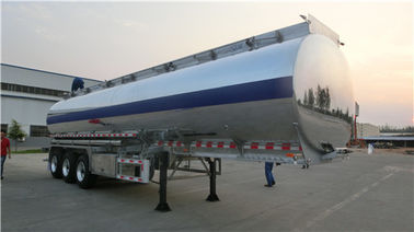 De Tanker Op zwaar werk berekende Semi Aanhangwagens van de aluminiumlegering 20 Ton met 3 BPW-Assen 12 Wielen