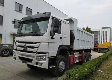 Vrachtwagen van de Sinotrukhowo7 6x4 de Witte Op zwaar werk berekende Stortplaats