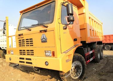 371HP van Wegvrachtwagen, de Gele Vrachtwagens van de Kleuren Op zwaar werk berekende Kipper 70 Ton Ladings