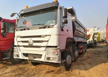 8x4 gedreven 40 Ton Heavy Duty Dump Truck Howo 12 Wiel voor 30 Kubieke Ladings Witte Kleur