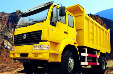 Geel de Vrachtwagen6x4 Volume 7-15m3 van de Kleurensinotruk SWZ Stortplaats en 20 Tonladingscapaciteit