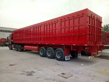 Steel Box Van Heavy-duty Semi Aanhangwagens 40 Ton Maximum Nuttige lading 12000*2500*3600mm