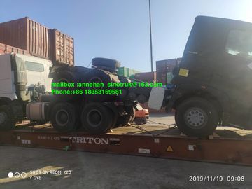 De Vrachtwagen van de A7420hp Lhd 6x4 Sinotruk Tractor met 3,5 Duimhoofdbout Euro2
