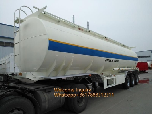 40000 - 60000 Liter van de Brandstoftank Semi Aanhangwagen 3 Assen voor de Diesel van de Vervoerolie