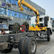 SINOTRUK HOWO Diesel vrachtwagen 4x4 6 wiel chassis met kraan lage prijs