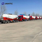 3 assen 50 Cbm V-type bulk cement tank Halve aanhanger voor het transport bulk poeder te koop