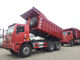 70 t-de Vrachtwagen Op zwaar werk berekende 6x4 25M3 Capaciteit van de Mijnbouwstortplaats 10 Wielen Met lange levensuur