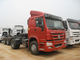 op zwaar werk berekende Eerste van 4x2 HOWO - verhuizersvrachtwagen WD515.47 371HP voor Logistiekzaken