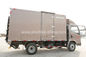 4610*2310*2115 lichte Plichts Commerciële Vrachtwagens, 6 Wielenlading Van Box Truck