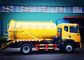 Gele Kleuren van de Diesel SINOTRUCK 6M3 de Vrachtwagenhf7 Voorassen Rioolzuiging