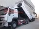 Witte Op zwaar werk berekende de Stortplaatsvrachtwagen van Kleurensinotruk Howo7, Speculant 10 20 6x4-van de Kipperston Vrachtwagen