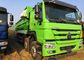 Groene Vrachtwagen van de Kleurenhowo Achter Op zwaar werk berekende Stortplaats 30 Kubieke Meter Gemakkelijke Verrichting
