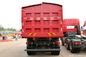 De Vrachtwagen van de het Zandkipper van SINOTRUK SWZ 8x4 Speciaal in Rode Kleurenhf12 Voorassen voor 55 Ton