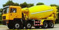 Diesel 8 X 4 Sinotruk STEYR Concrete Mixervrachtwagen 336hp en 8 Cbm in Rode Kleur