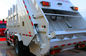 Het witte Volume van de de Persvrachtwagen SINOTRUK HOWO 4x2 6000L van het Kleuren12m3 Huisvuil