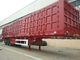 Steel Box Van Heavy-duty Semi Aanhangwagens 40 Ton Maximum Nuttige lading 12000*2500*3600mm