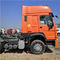 Oranje Howo Sinotruk 371 Aanhangwagen Hoofdvrachtwagen ZZ4257V3241V
