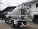 Mini Sinotruk 4 5 Lichte de Plichts Commerciële Vrachtwagens Asphalt Concrete Mixing Truck van 6m3