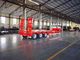 JNHTC 80 Ton Semi Low Deck Gooseneck-Aanhangwagen 3 Axle For Transport Vehicles