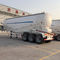 Het Poederaanhangwagen 3 van het aluminium Bulkcement de Tanker Semi Aanhangwagen van de Assen30cbm 50cbm Brandstof
