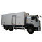 2 assen Sino Howo 10 wielen 20 ton 30 kubieke 6x4 koelkast koelcontainer vriezer Truck