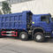 SINOTRUK HOWO 12 de Zelflading 8x4 3cbm 371hp van Wheeler Heavy Duty Dump Truck