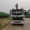 Aangepaste op zwaar werk berekende hydraulische vouwende boomkraan opgezette vrachtwagen