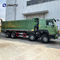 Het Type van U van HOWO 6X4 371HP Groen 20 Kubiek Tipper Truck With Ladingslichaam