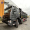 Zwarte Op zwaar werk berekende Stortplaatsvrachtwagen 12 Wielen 420hp Sinotruk Tipper Truck New Model