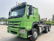 Euro2 LHD Sinotruk Howo 10 Wielen 371 PK-de Vrachtwagen van de Tractoraanhangwagen 50 Ton