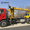 De Aandrijvingswiel Crane Boom Truck With van FAW 4X2 6 - 10 Ton